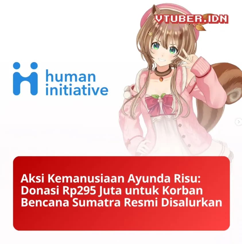 Aksi Kemanusian Ayunda Risu untuk Korban Bencana